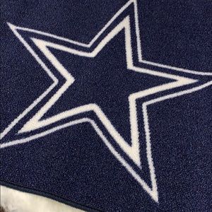 Cowboys fleece throw and mat